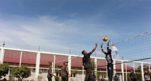Lapas Perempuan Sigli dan Koramil 04/Pidie Jalin Keakraban Lewat Pertandingan Persahabatan Bola Voli