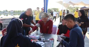 Polres Beltim, Gelar Car Free Day Dan Pelayanan Publik Polri