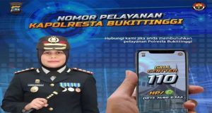 Polresta Bukittinggi Memberikan Pelayanan 24 Jam