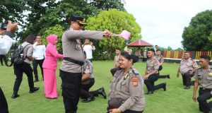 Kado Istimewa Jelang HUT Bhayangkara ke 79, Sebanyak 27 Anggota Polres Talaud Naik Pangkat