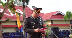 Polres Pesawaran Gelar Upacara Hari Bhayangkara ke-79, Teguhkan Komitmen Polri untuk Masyarakat