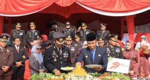 Amanat Kapolri di Upacara Hari Bhayangkara ke-79 Bangkinang: Polri untuk Masyarakat, Mewujudkan Indonesia Maju