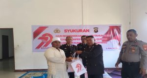 Ajak Petani, Nelayan, Buruh, Petugas Kebersihan, Santri, Mahasiswa Dan Awak Media, Polres Ketapang Gelar Syukuran Hari Bhayangkara Ke-79
