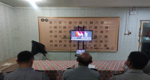 Lapas Pekanbaru Ikuti Kegiatan Penandatangan Perjanjian Kerja Sama Ditjenpas Dengan 9 Mitra