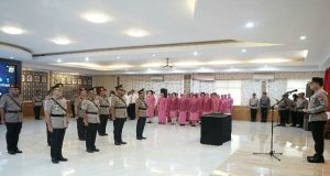 Kapolda Pimpin Pelantikan Irwasda serta Sertijab 3 Direktur dan Kapolresta Manado