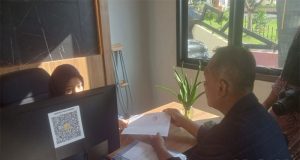 Resmi Masyarakat Desa Durian Laporkan Kades Ke Kejari Pesawaran