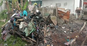 Lagi Lagi Si Jago Merah Menghabiskan Salah Satu Rumah, Desa Cimerang Kampung Babakan