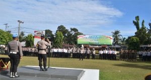 Kapolres Kampar Pimpin Upacara Ops Lancang Kuning 2025, Berlangsung Selama 14 Hari