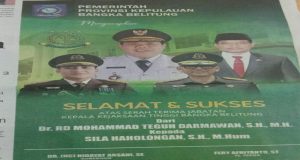 Ucapan Selamat dari Pemprov Babel Tuai Sorotan, Nama dan Foto Wagub Hellyana Tak Disertakan