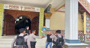 Kanit Patroli Sat Samapta Polres Ketapang Laksanakan Patroli dan Sambang ke Kantor UP3 PLN Ketapang