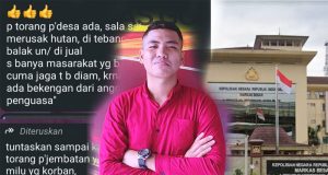 IIlegal Logging Gorut Telah Dilaporkan ke Mabes Polri