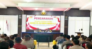 Wakapolda Aceh Berikan Pengarahan kepada Personel Polres Pidie, Tekankan Profesionalisme Dalam Pelaksanaan Tugas