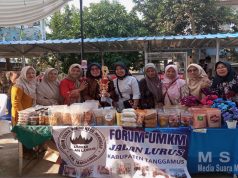 Dapat Penghargaan Penjualan Stand Terbaik, Ketua Forum UMKM Bupati Tanggamus Ucapkan Terimakasih