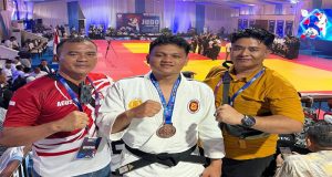 Kejuaraan Judo Kapolri Cup 2025, Polda Babel Sukses Bawa Pulang Medali Perunggu