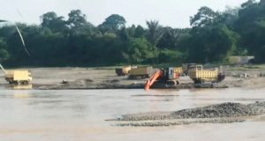 APH Diduga Tutup Mata, Tambang Galian C Ilegal di Siguntur Bawah Terus Beroperasi?