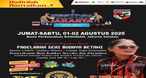 Pestival Rakyat Jakarta Menyongsong 5 Abad Jakarta – Jati Diri Indonesia Megapolitan Dunia