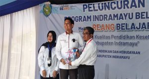 Peluncuran Program “Indramayu Belajar” Melalui Reang Belajar, Sebagai Upaya Peningkatan Pendidikan Kesetaraan di Kab. Indramayu