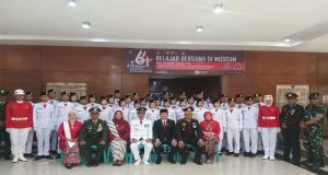 Anggota DPRD Kabupaten Sukabumi Fraksi Partai Gerindra, Teddy Setiadi, Tampil Tegas Dan Lugas Saat Membacakan Teks Proklamasi