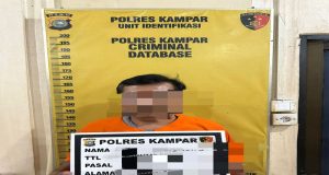 Terbukti Lakukan Pencabulan Terhadap 3 Anak Didiknya, Polres Kampar Tangkap Salah Satu Guru di Kecamatan Tambang