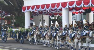 Semarak HUT ke 80 Upacara 17-08-2025 di Istana Negara