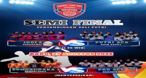 Turnamen Voli Laur Cup Memasuki Babak Semifinal, Junjung Tinggi Sportifitas!!!