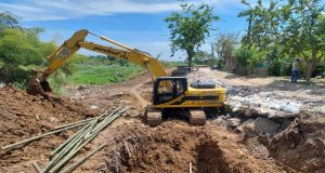 Kegiatan Brojong atau Gabion Balai Besar Wilayah Sungai (BBWS) Tanpa Papapn Proyek Dipertanyakan Aktivis LSM Sniper