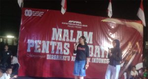 Malam Pentas Budaya di Kampung Gang Abadi RT.003/004 Kel. Pondok Karya Banten