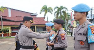 Satu Personel Dipecat, Polres Ketapang Gelar Upacara Pemberhentian Tidak Dengan Hormat In Absensia