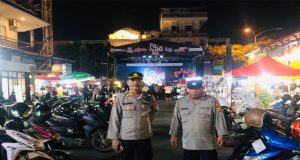 Polsek Pontianak Kota Laksanakan Pengamanan Pontianak Food Fest Tahun 2025