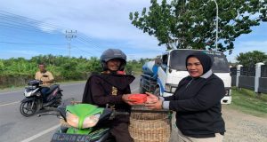 Jumat Berkah, Lapas Perempuan Sigli Kembali Berbagi dengan Masyarakat