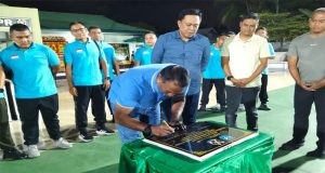 Kumdam XII/Tpr Resmikan Lapangan Basket Tri In On di Kubu Raya, Dorong Pembinaan Atlet Muda