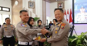 Ditlantas Polda Babel Gelar Syukuran Hari Lalu Lintas Bhayangkara Ke 70, Wakapolda : Berikan Pelayanan Yang Terbaik