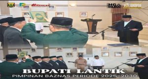 Bupati Lantik Pimpinan Baznas Kabupaten Sukabumi Periode 2025-2030
