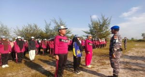 Heboh : 600 Generasi Muda Kendawangan Asah Kemampuan Kepemimpinan Dasar Guncang Mako Lanal Ketapang