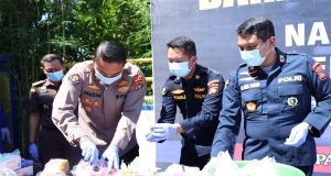Dit Polairud Polda Babel Musnahkan 11,5 Kilogram Sabu Senilai 11 Miliyar Rupiah