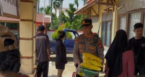 Gerakan Pangan Murah Polri Hadirkan Beras Terjangkau bagi Warga Singkawang Selatan