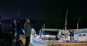 Tim Gabungan Polres Belitung Dan Dit Polairud Polda Babel, Gagalkan Pengangkutan 300 Karung Pasir Timah