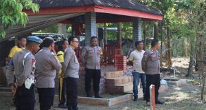 Kapolres Pidie Tinjau Lahan untuk Program Gampong Mandiri di Blang Paseh