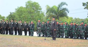 Sambut HUT Ke-80 TNI, Dandim 1202/Skw Ikuti Upacara Ziarah Nasional Di TMP Bambu Runcing