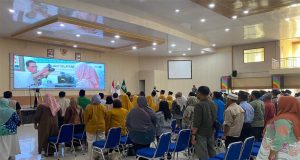 Wakapolres Beltum Hadiri Kunjungan Kerja Kementerian P2MI Dan Pelantikan PDPM Beltim