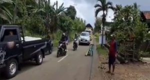 Jalan Amblas di Talang Padang–Ulubelu, PGE Dituding Sengaja Tutup Mata