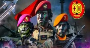 Peringatan HUT TNI Ke-80 “TNI Prima, TNI Rakyat, Indonesia Maju” Meriah Di Silang Monas Jakarta