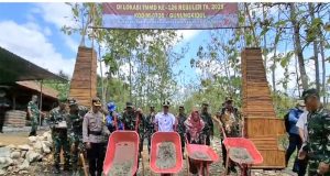 Wakil Bupati Gunungkidul, Membuka TMMD Reguler ke-126 Tahun 2025 di Kalurahan Candirejo