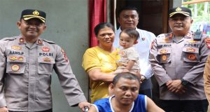 Kades Sidomulyo, M.Syukur : Terima Kasih Polri Bantuan Kursi Roda Sangat Berarti