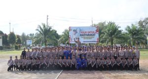 Kapolda Babel Irjen Pol Hendro Pandowo Pamit, Apel Terakhir Di Polres Beltim