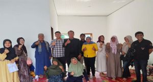 Santuni Anak Yatim Piatu Ketua 234 SC dan Relawan Bonar Octo Simangunsong, SH Bersama Henry Pakpahan, S.H Berbagi Kasih
