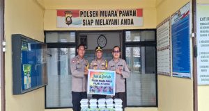 Dekat Bersama Masyarakat, Polsek Muara Pawan Gelar “Jubah Mas“