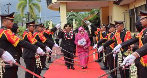 Memasuki Masa Purnabakti, Kapolres Ketapang Pimpin Apel Purna Tugas 9 Personilnya