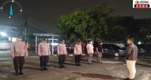 Polsek Tarumajaya Gelar Apel Persiapan dan Patroli Mobile Wilayah Hukum Tarumajaya Guna Mengantisipasi Kamtibmas di Malam Hari