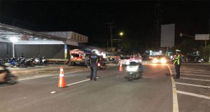 Polres Beltim Lakukan Pengamanan Pesta Rakyat Dalam Rangka Hari Jadi Kota Manggar ke-154